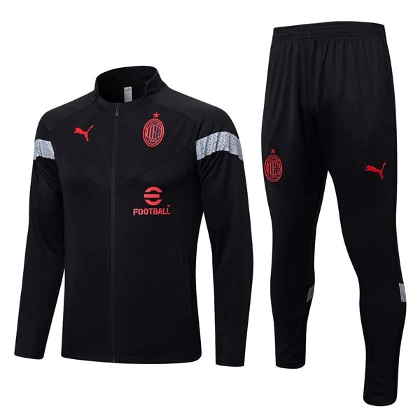 Giacca AC Milan 22/23 Nero Rosso